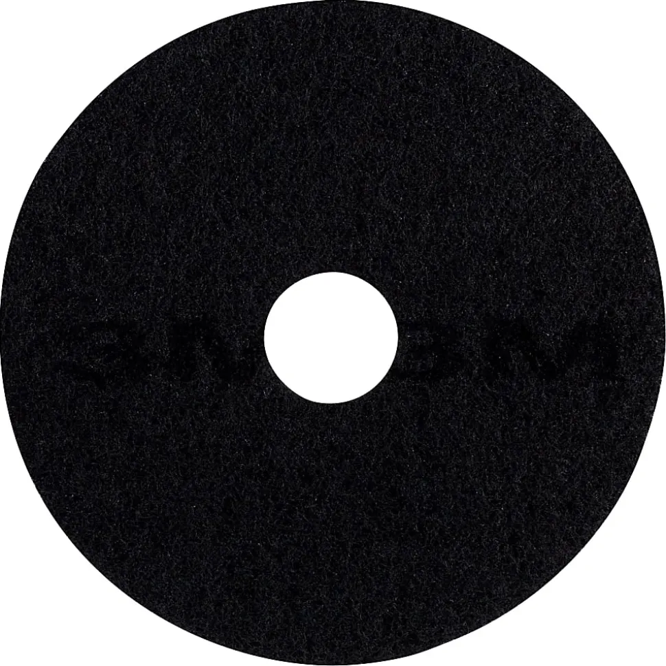 3M™ 7200 Stripping Floor Pads, 20" Diameter, Black, Case Of 5