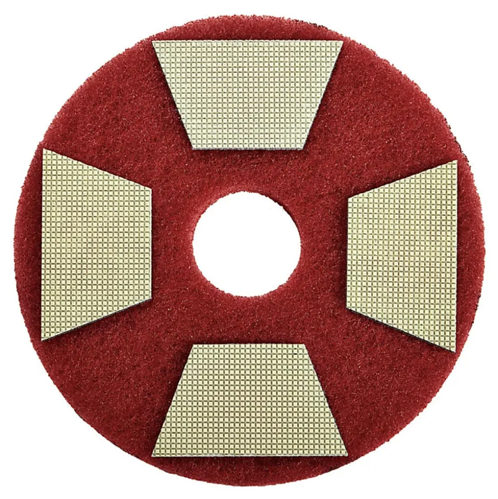 3M Trizact Diamond TZ Abrasives, Gold/Coarse, Pack Of 4 Abrasives