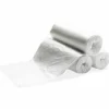 MultiPlast Systems High-Density Can Liners, 31-Gallon, 40” x 33”, 0.63 mil, Clear, 25 Bags Per Pack, Case Of 10 Packs
