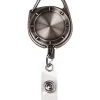 MyID Reel Carabiner, 1 1/4", Pewter