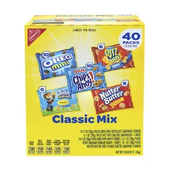 Nabisco Cookie And Cracker Variety Pack, Pack Of 40 Bags