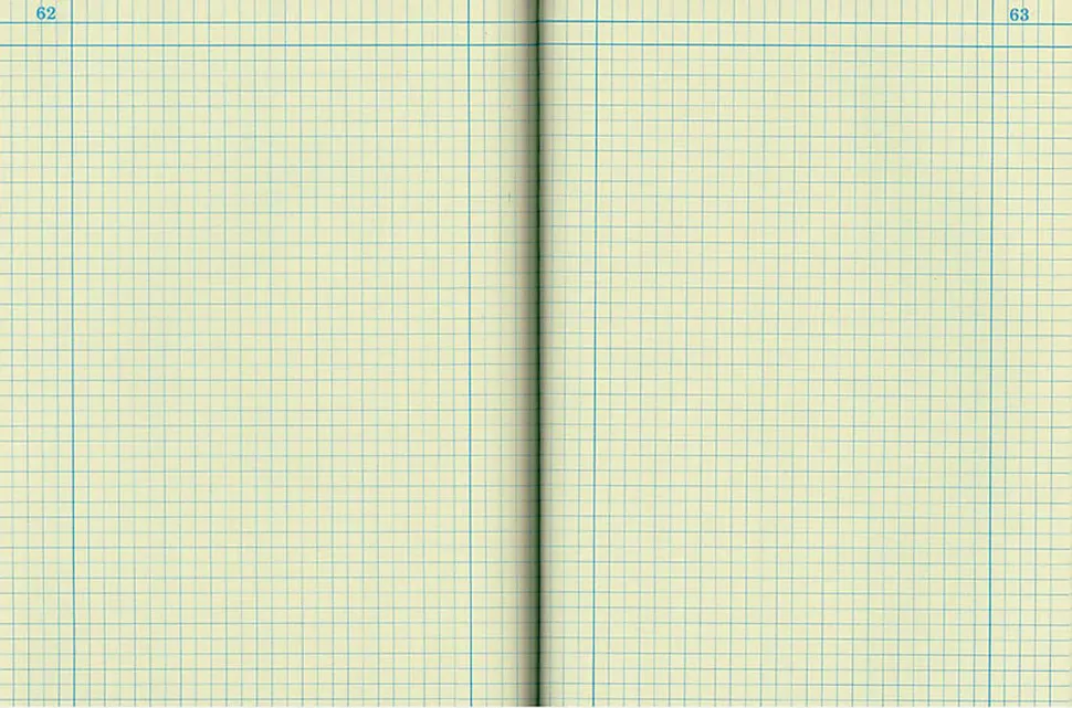 National® Brand 100% Recycled Computation Notebook, 4 x 4 Quad, 11 3/4" x 9 1/4", 75 Sheets
