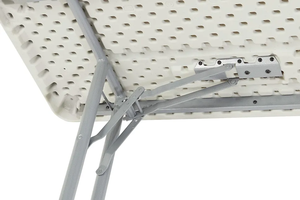 National Public Seating BT Series Folding Table, 29-1/2”H x 18”W x 60”D, Gray/Speckled Gray