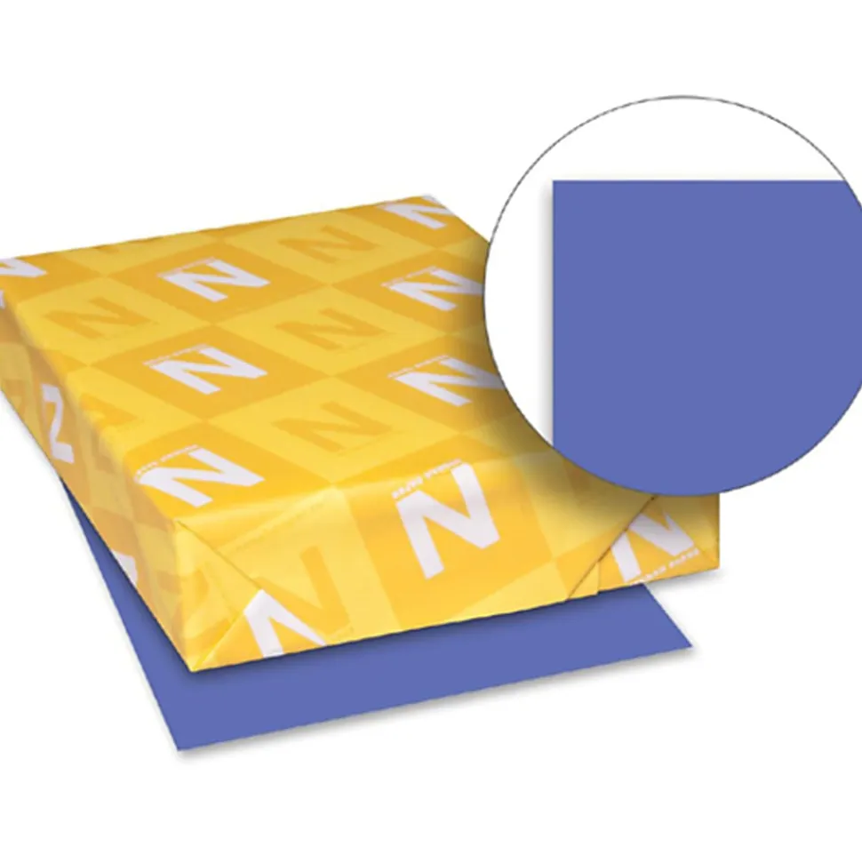 Neenah® Astrobrights® Bright Color Copy Paper, Venus Violet, Letter (8.5" x 11"), 500 Sheets Per Ream, 24 Lb, 98 Brightness