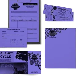 Neenah® Astrobrights® Bright Color Copy Paper, Venus Violet, Letter (8.5