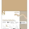 Neenah® Creative Collection™ Midtone Specialty Inkjet Paper, Moccasin, Letter Size (8 1/2" x 11"), Pack Of 50 Sheets, FSC® Certified