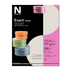 Neenah®Exact® Index Card Stock, 110 Lb., 8 1/2