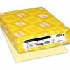 Neenah Exact® Index Card Stock, 8 1/2" x 11", 110 Lb., Ivory, Pack Of 250 Sheets