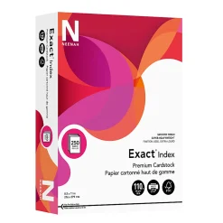 Neenah Exact Index Premium Card Stock, 8.5