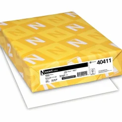 Neenah Exact Inkjet Or Laser #110 Index Paper, 1 Ream, White, Letter Size (8 1/2