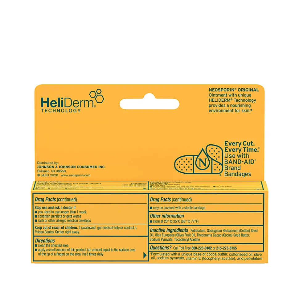 Neosporin Original First Aid Antibiotic Bacitracin Ointment, 1 oz