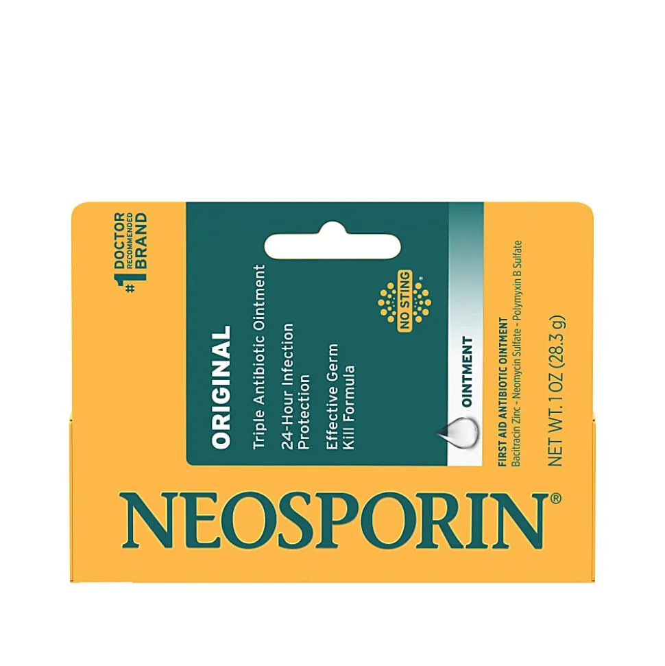 Neosporin Original First Aid Antibiotic Bacitracin Ointment, 1 oz