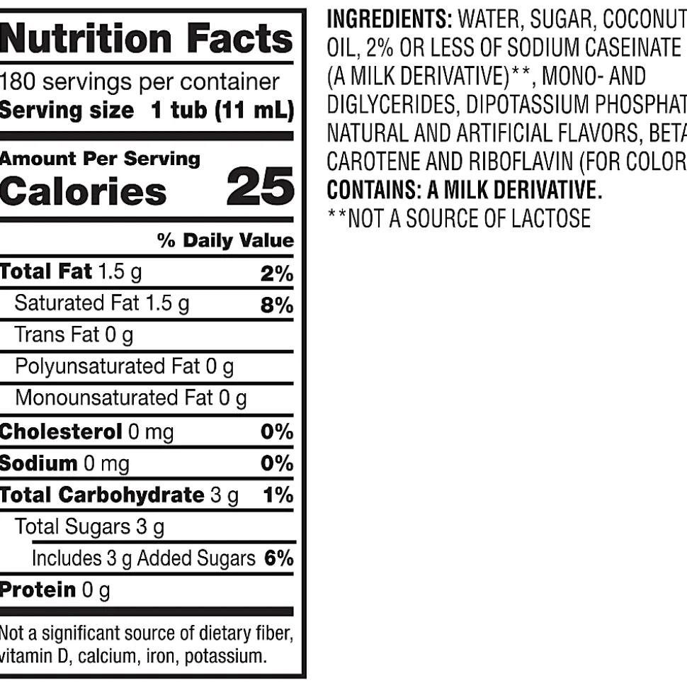 Nestlé® Coffee-mate® Liquid Creamer, French Vanilla Flavor, 0.38 Oz Single Serve, 180/Pack