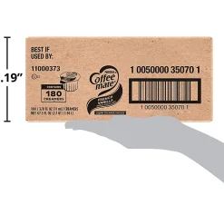 Nestlé® Coffee-mate® Liquid Creamer, French Vanilla Flavor, 0.38 Oz Single Serve, 180/Pack