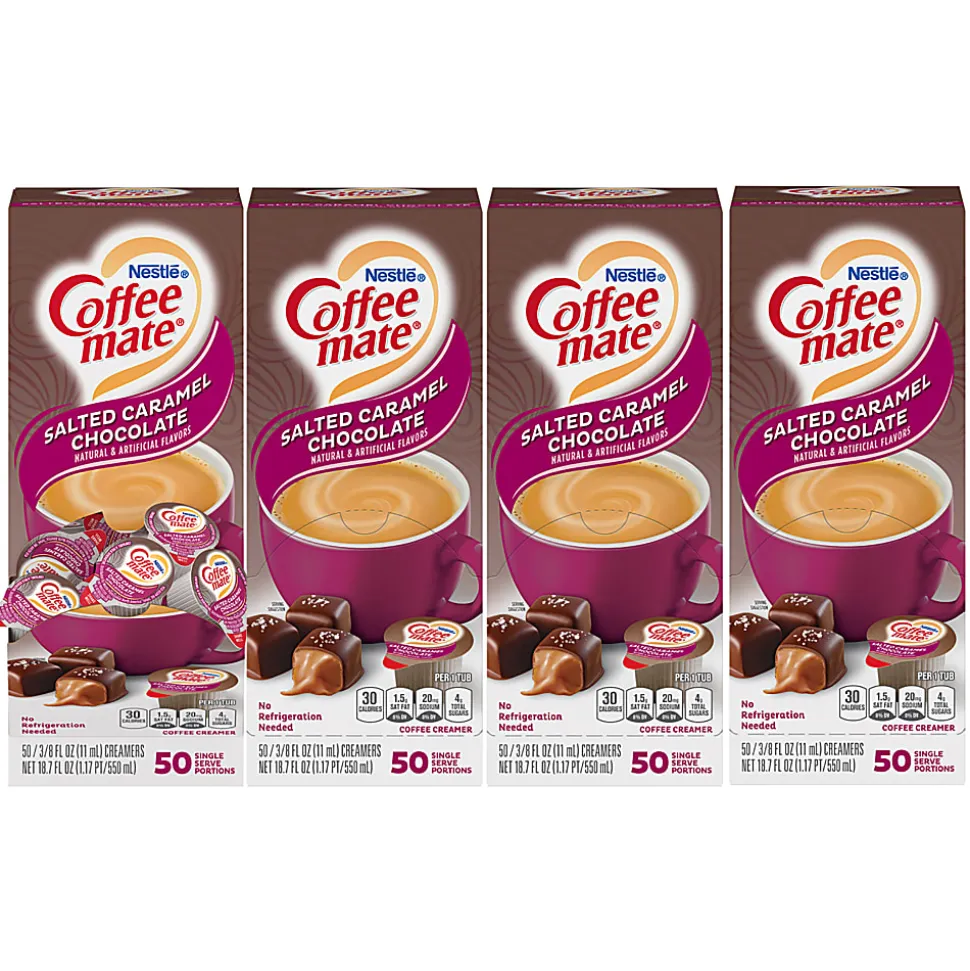 Nestlé® Coffee-mate® Liquid Creamer, Sweet Italian Crème Flavor, 0.37 Oz Single Serve x 200