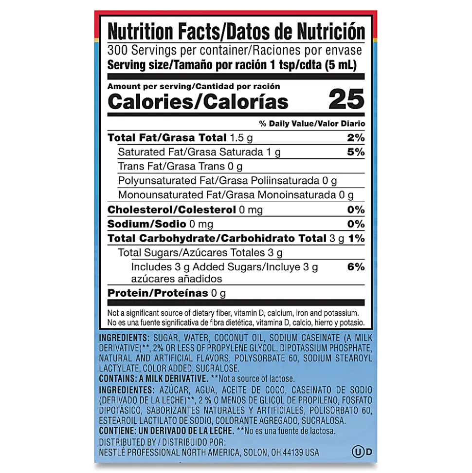Nestlé® Coffee-mate® Liquid Creamer, French Vanilla Flavor, 50.72 Oz Multiple Serve x 1
