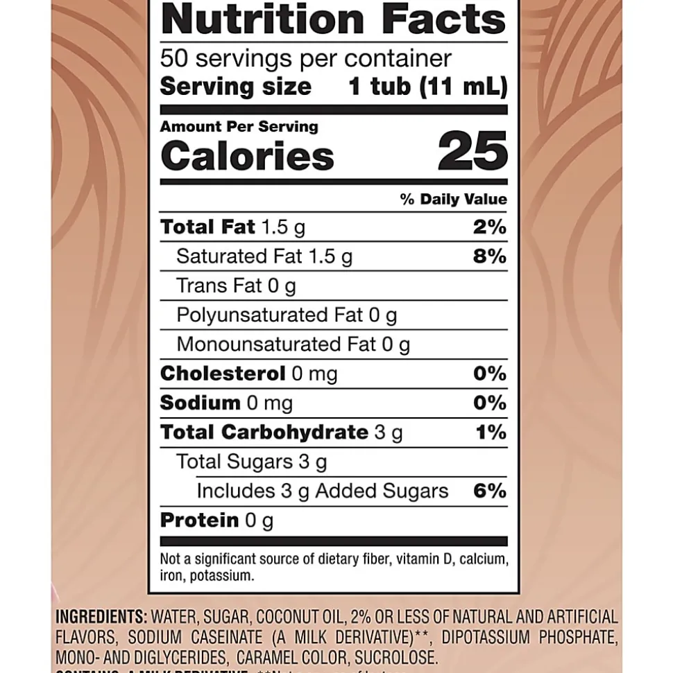 Nestlé® Coffee-mate® Liquid Creamer, Vanilla Caramel Flavor, 0.38 Oz Single Serve, 50/Pack
