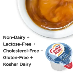 Nestlé® Coffee-mate® Liquid Creamer, French Vanilla Flavor, 0.38 Oz Single Serve, 360/Pack