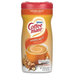 Nestlé® Coffee-mate Powdered Creamer Canister, Hazelnut, 15 Oz