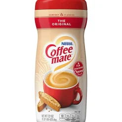 Nestle Coffee mate Coffee Creamer Original  22oz Powder Creamer  Original Flavor  1.37 lb (22 oz)  12/Carton