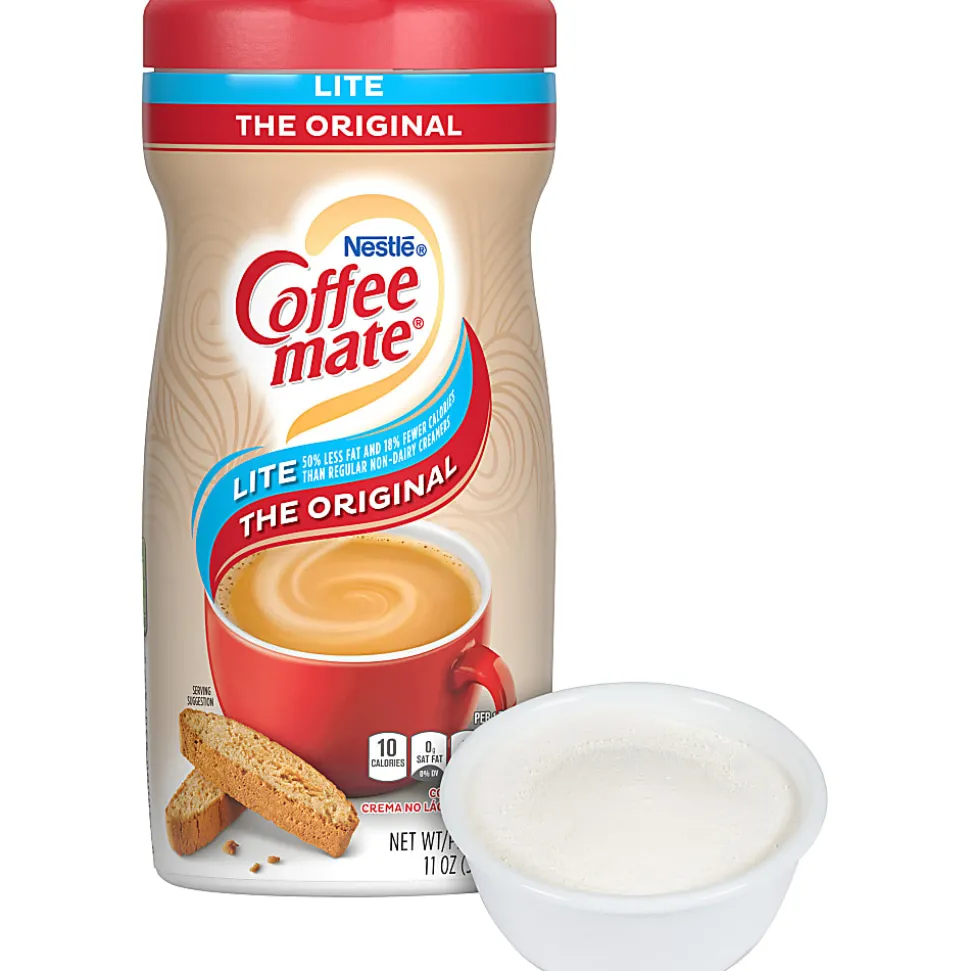 Nestle® Coffee-mate® Powdered Creamer Canister, Original Lite, 11 Oz