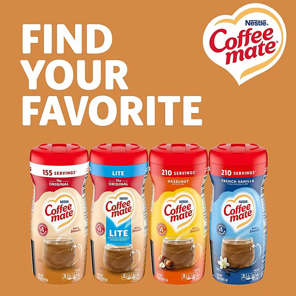 Nestle® Coffee-mate® Powdered Creamer Canister, Original Lite, 11 Oz