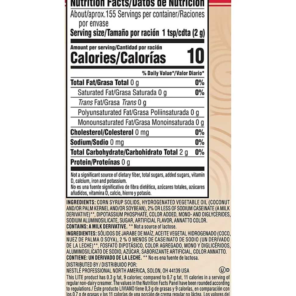 Nestle® Coffee-mate® Powdered Creamer Canister, Original Lite, 11 Oz