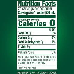 Nestle Perrier Sparkling Natural Mineral Water, 16.9 Oz, Case of 24 Bottles