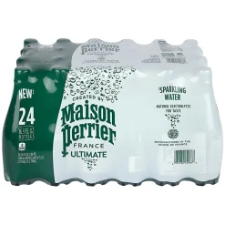 Nestle Perrier Sparkling Natural Mineral Water, 16.9 Oz, Case of 24 Bottles