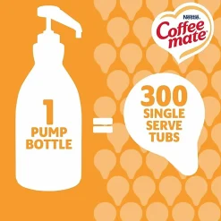Nestle Professional Solutions Caramel Liquid Concentrate Coffee Creamer, 50.7 Oz, Pump Bottle, 73358