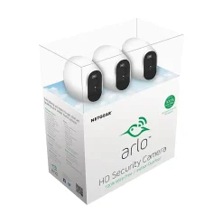 NetGear® Arlo™ Smart Home Wireless Security System With 3 HD Cameras, VMS3330