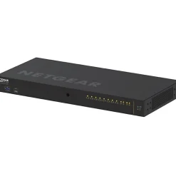 Netgear AV Line M4250-10G2F-PoE+ 8x1G PoE+ 125W 2x1G and 2xSFP Managed Switch (GSM4212P) - 10 Ports - GSM4212P100NAS