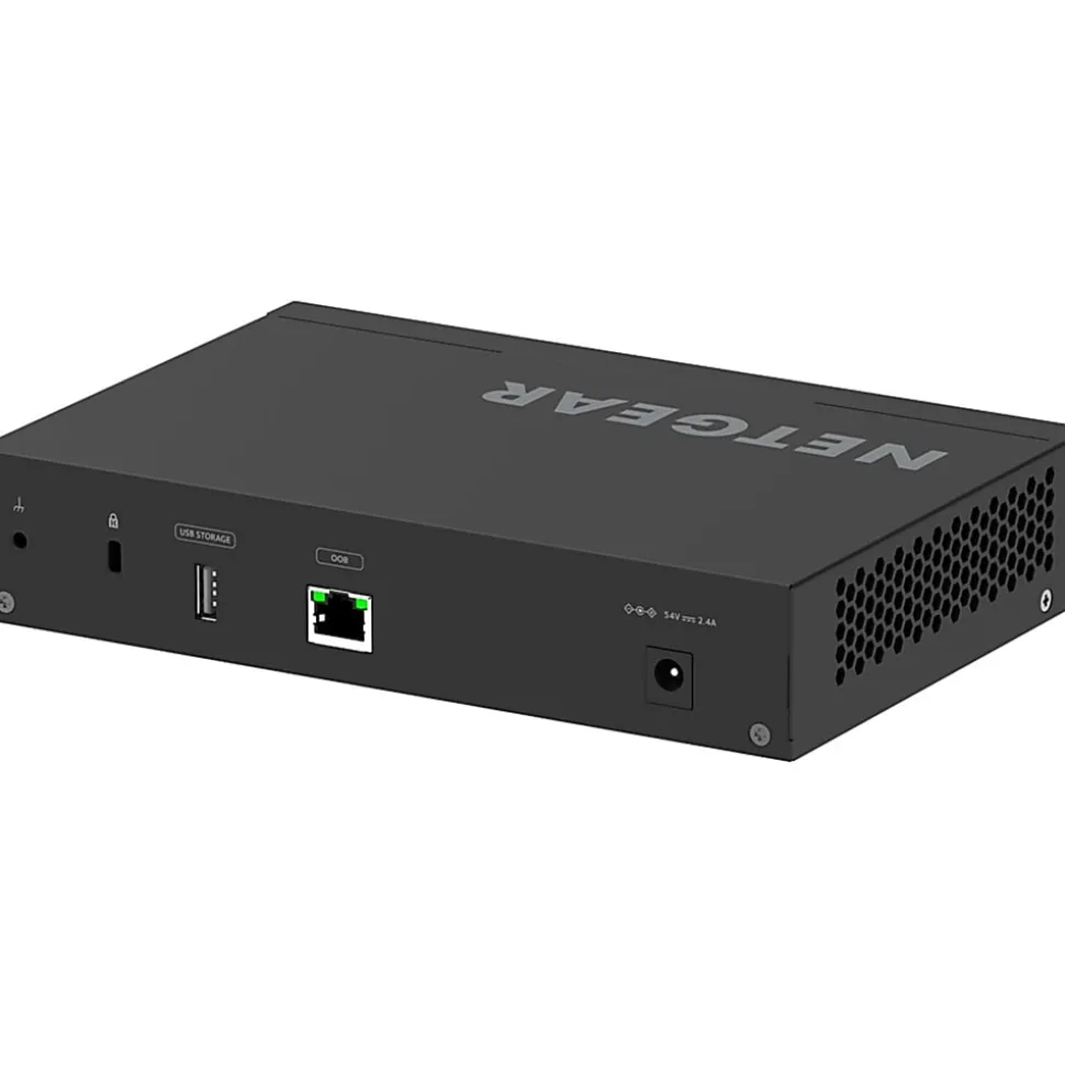 Netgear AV Line M4250 GSM4210PD Ethernet Switch - 8 Ports - Manageable - 10 Gigabit Ethernet - 10GBas - GSM4210PD100NAS