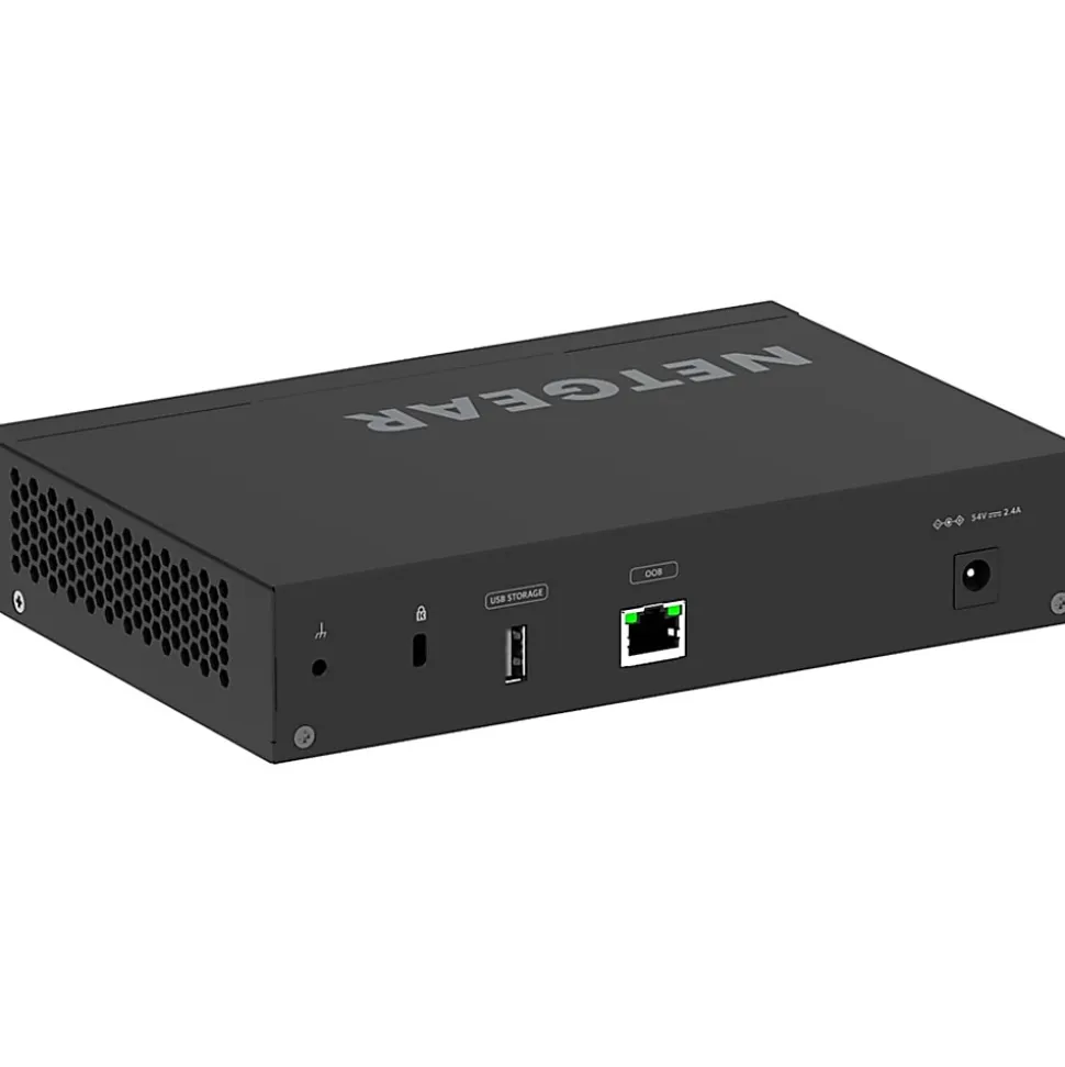 Netgear AV Line M4250 GSM4210PD Ethernet Switch - 8 Ports - Manageable - 10 Gigabit Ethernet - 10GBas - GSM4210PD100NAS