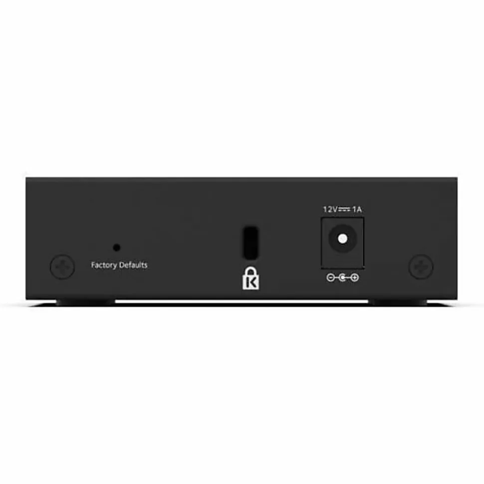 Netgear Business GS305E Ethernet Switch - 5 Ports - Gigabit Ethernet - 1000Base-T - 3 Layer Supported - Twisted Pair - 5 Year Limited Warranty