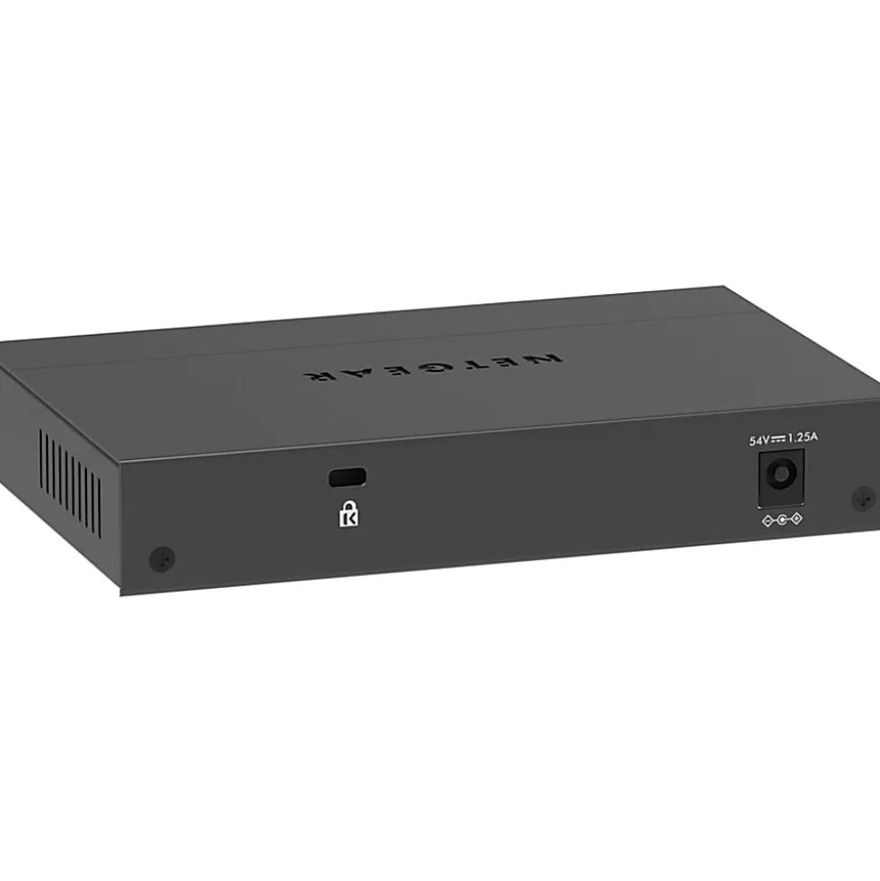 Netgear GS305P Ethernet Switch - 5 Ports - Gigabit Ethernet - 2 Layer Supported - 66.78 W Power Consumption - GS305P300NAS