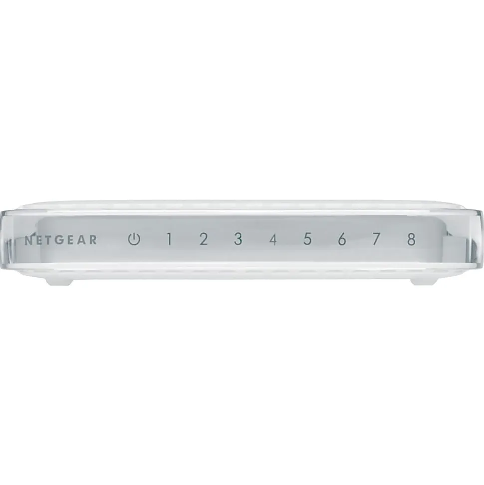 Netgear® GS608 8-Port Gigabit Ethernet Network Switch