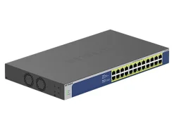 NETGEAR GS524PP - Switch - unmanaged - 24 x 10/100/1000 (PoE+) - desktop, rack-mountable - PoE+ (300 W) - AC 100 - 230 V
