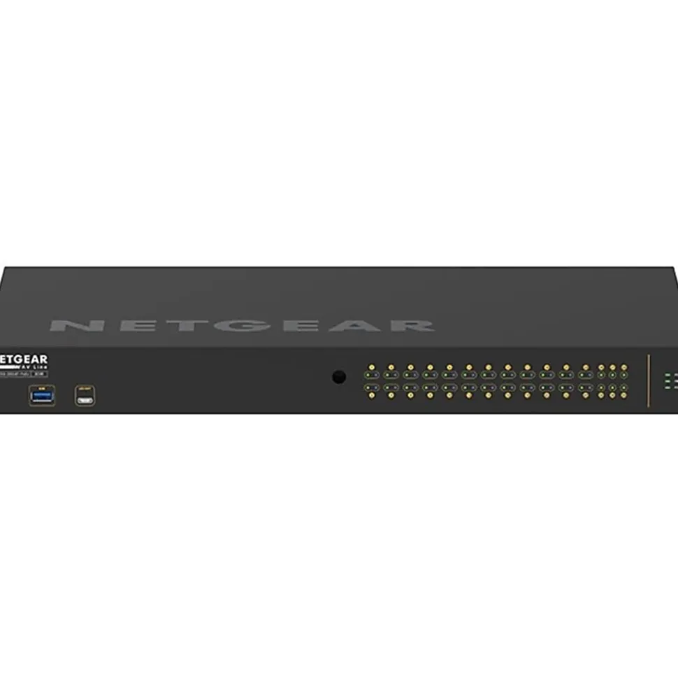 Netgear M4250-26G4F-PoE+ AV Line Managed Switch - 24 Ports - Manageable - 3 Layer Supported - Modular - GSM4230P100NAS