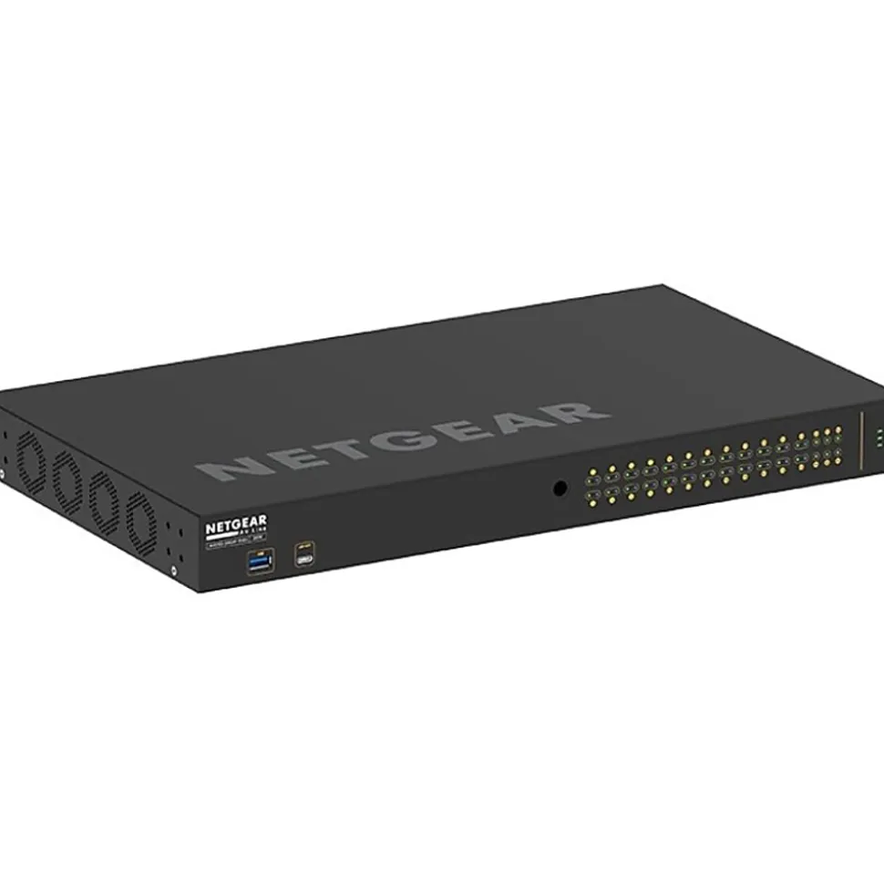 Netgear M4250-26G4F-PoE+ AV Line Managed Switch - 24 Ports - Manageable - 3 Layer Supported - Modular - GSM4230P100NAS