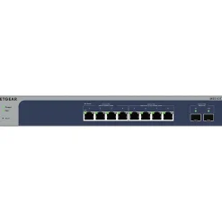 Netgear MS510TXM Ethernet Switch - 8 Ports - Manageable - 3 Layer Supported - Modular - 47 W Power Consumption - MS510TXM100NAS