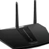 Netgear® Nighthawk AX/5-Stream AX2400 Wi-Fi 6 Router, Black, RAX30-100NAS