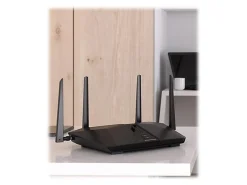 Netgear® Nighthawk AX/5-Stream AX2400 Wi-Fi 6 Router, Black, RAX30-100NAS