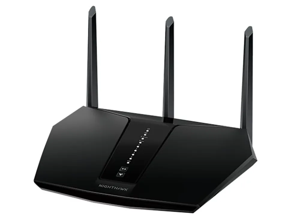 Netgear® Nighthawk AX/5-Stream AX2400 Wi-Fi 6 Router, Black, RAX30-100NAS