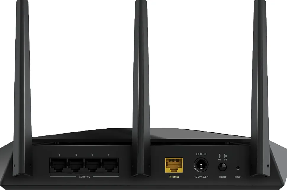 Netgear® Nighthawk AX/5-Stream AX2400 Wi-Fi 6 Router, Black, RAX30-100NAS