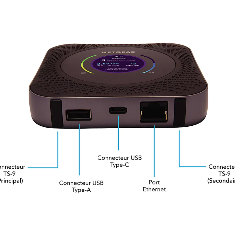NETGEAR® NightHawk® M1 4G LTE Advanced Gigabit Ethernet Mobile Router