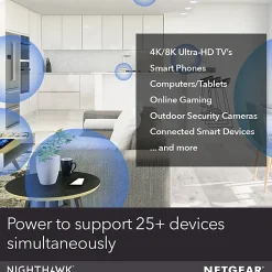 Netgear® Nighthawk MK63S Advanced Whole Home Mesh WiFi 6 System