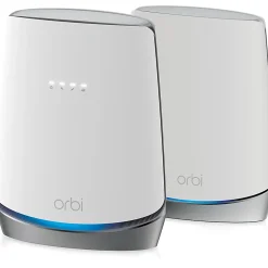 Netgear® Orbi CBK752 Wi-Fi 6 Mesh Wi-Fi System With Built-In Cable Modem, Pack Of 2 Devices, CBK752-100NAS