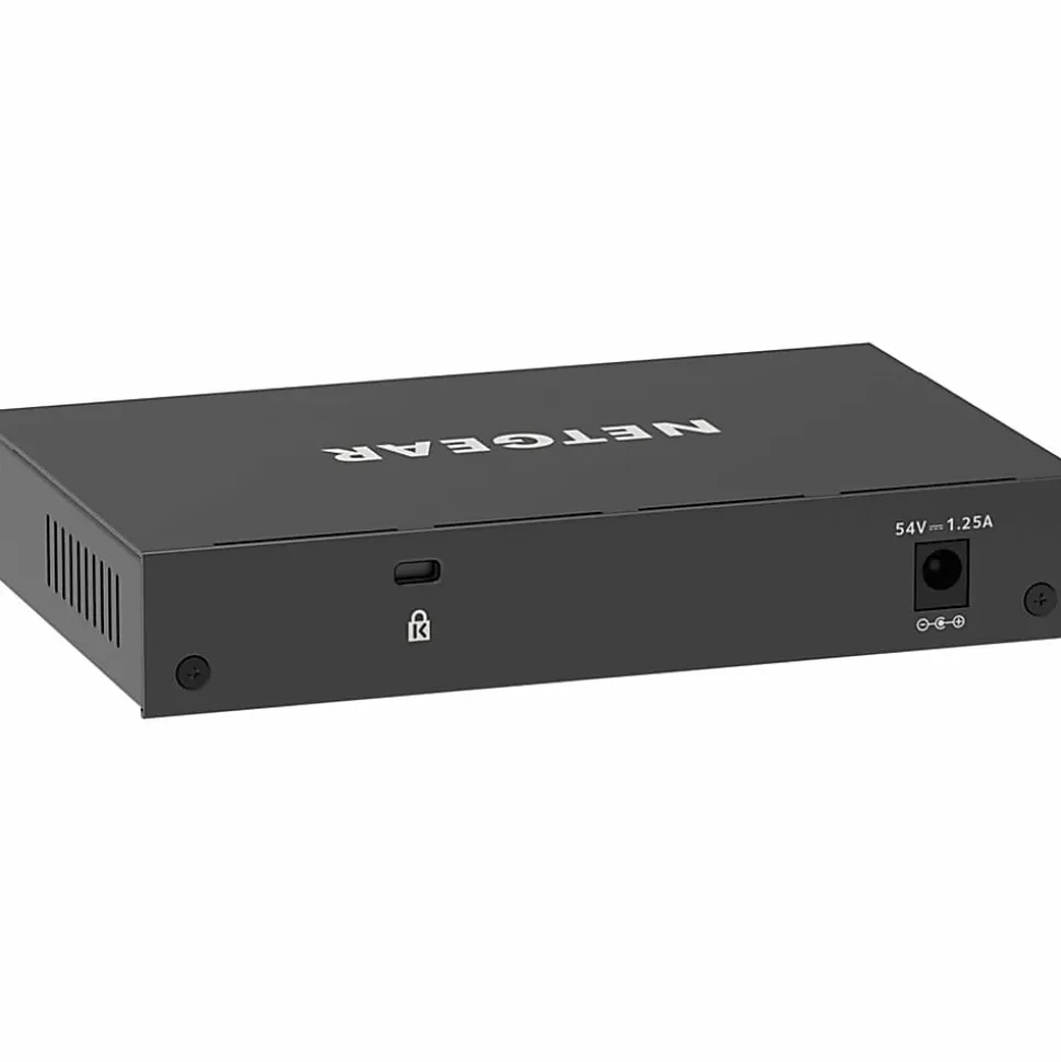 Netgear 8-Port Gigabit Ethernet PoE+ Smart Managed Plus Switch - 8 Ports - Manageable - 2 Layer Supported - GS308EP100NAS