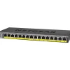 Netgear 16-Port 183W PoE/PoE+ Gigabit Ethernet Unmanaged Switch - 16 Ports - 2 Layer Supported - Twisted Pair - GS116PP100NAS